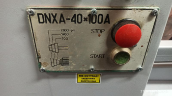 Gomad lathe after overhaul lignum type DNXA-40x 100 A